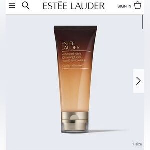 Estee Lauder Night Cleansing Gelée in Brown and Gold 30ML